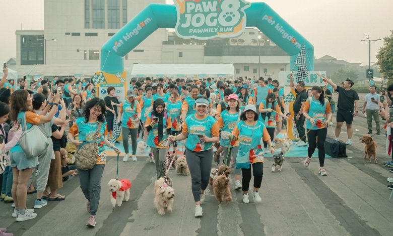 Kemeriahan pada pembukaan PAWJOG 8 Alam Sutera